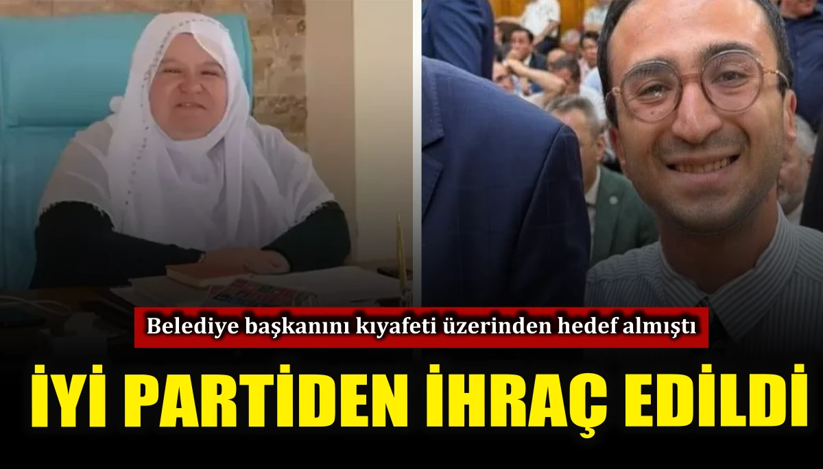 Mehmet Emin Kormaz İYİ Parti'den ihra&ccedil; edildi