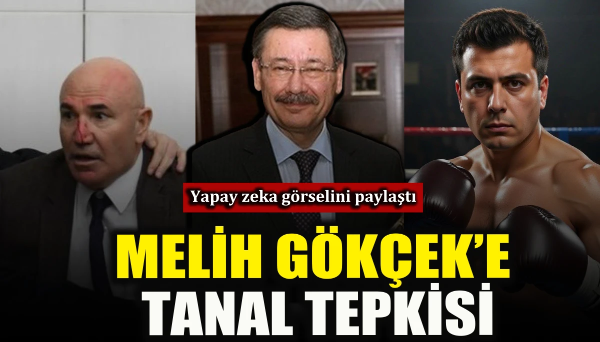 Melih G&ouml;k&ccedil;ek'e Tanal tepkisi: Yapay zeka g&ouml;rselini paylaştı