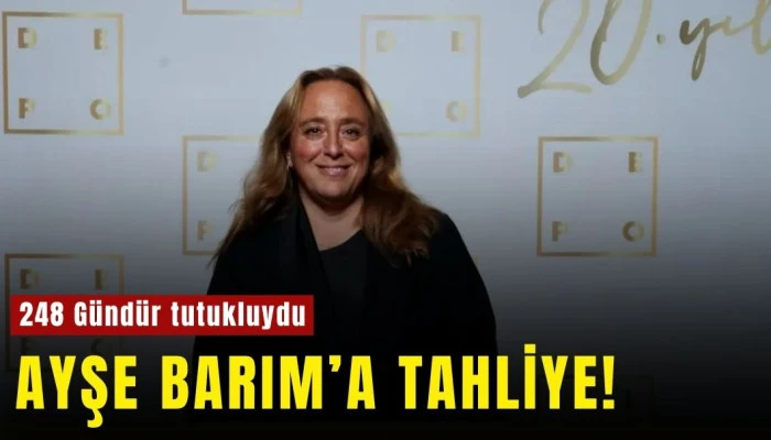 Menajer Ayşe Barım hakkında tahliye kararı