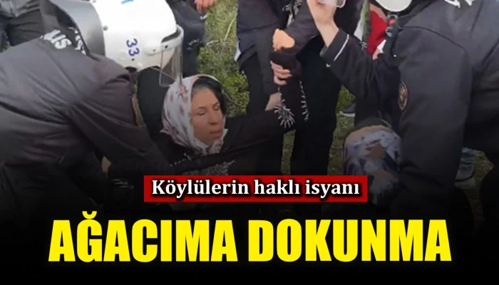 Mersin'de vatandaşların isyanı: Bah&ccedil;eme dokunma