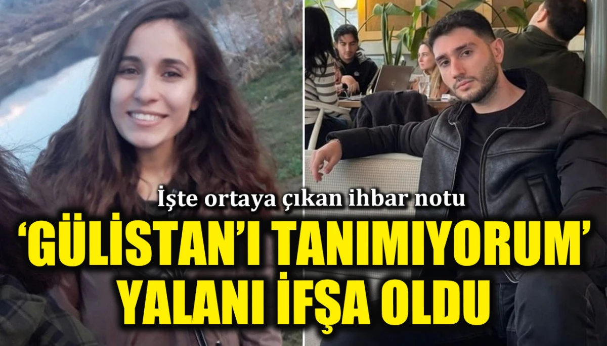 Mustafa T&uuml;rkay Sonel'in 'G&uuml;listan Doku'yu tanımıyorum' ifadesi yalanlandı: İhbar notu ortaya &ccedil;ıktı