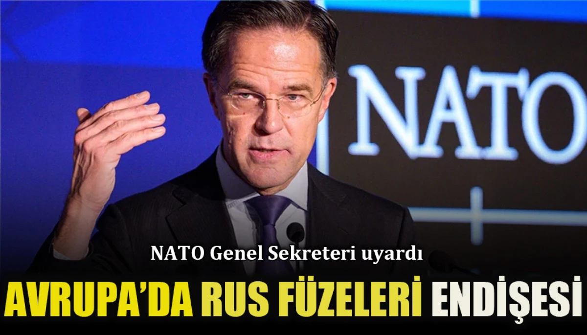 NATO Genel Sekreteri Rutte'den Avrupa'ya kritik Rusya uyarısı: 