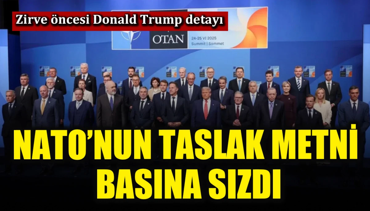 NATO&rsquo;nun taslak metni basına sızdı! Donald Trump&rsquo;ı ikna etmek i&ccedil;in...