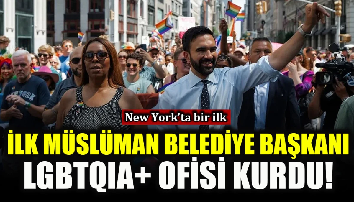 New York'ta bir ilk: İlk m&uuml;sl&uuml;man belediye başkanı LGBTQIA+ ofisi kurdu!