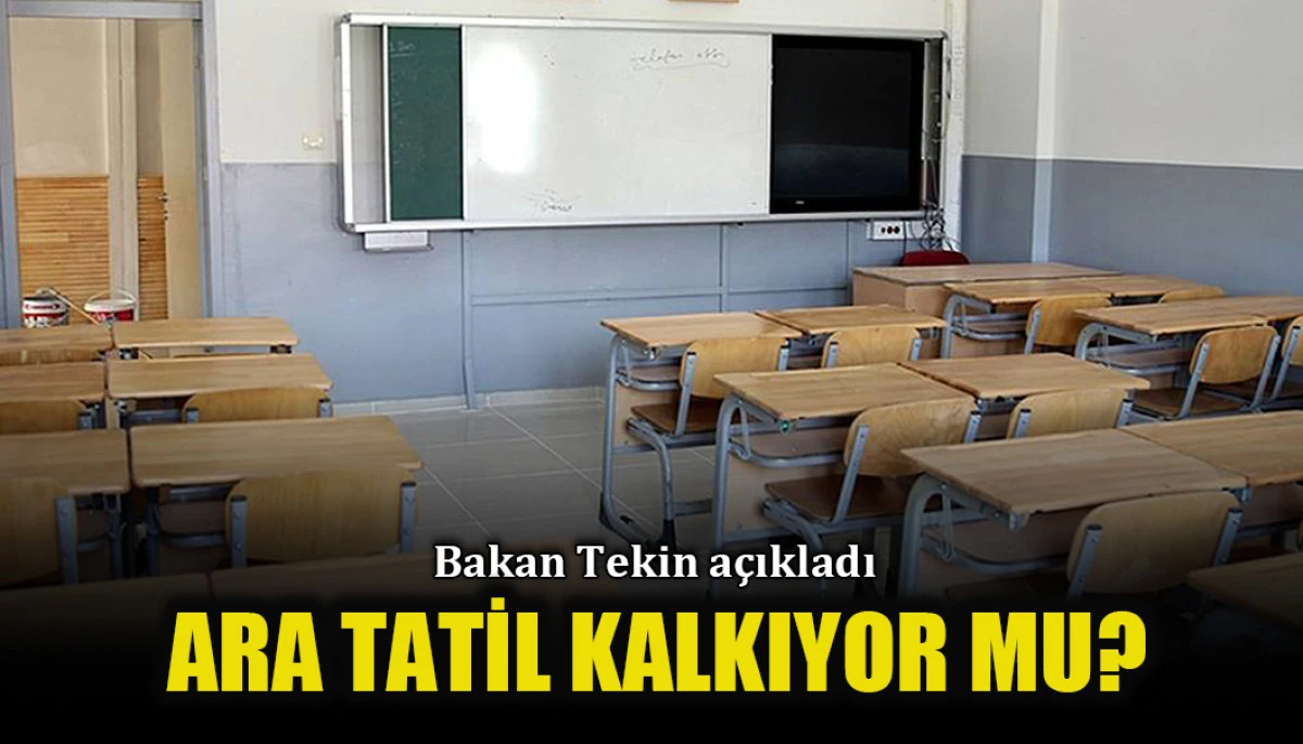 Okullarda ara tatiller kaldırılabilir: Bakanlık değerlendirme sürecini başlattı