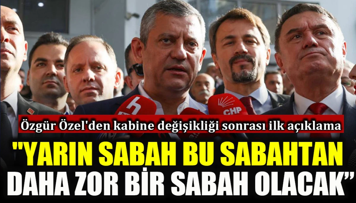 &Ouml;zg&uuml;r &Ouml;zel'den kabine değişikliği sonrası ilk a&ccedil;ıklamalar!