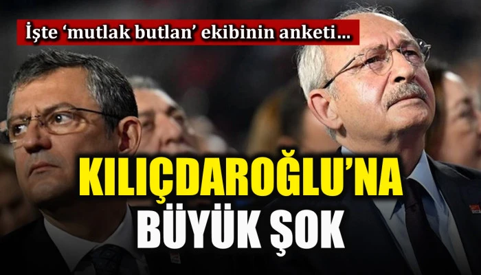 Partideki &ccedil;atışma ankete yansıdı: İşte CHP'nin oy bilan&ccedil;osu...