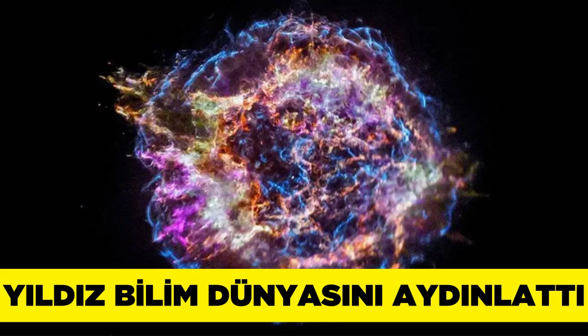 Bilim Dünyasında Patlayan Yıldızın İçi İlk Kez Görüldü!