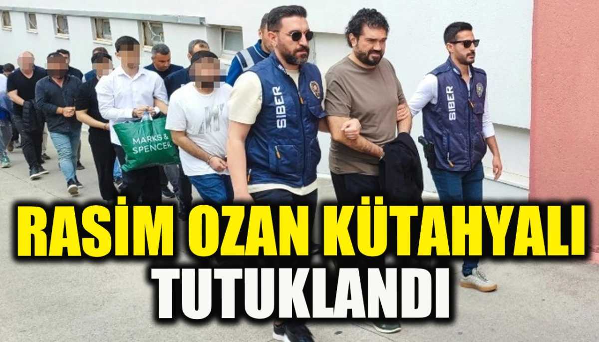 Rasim Ozan K&uuml;tahyalı tutuklandı
