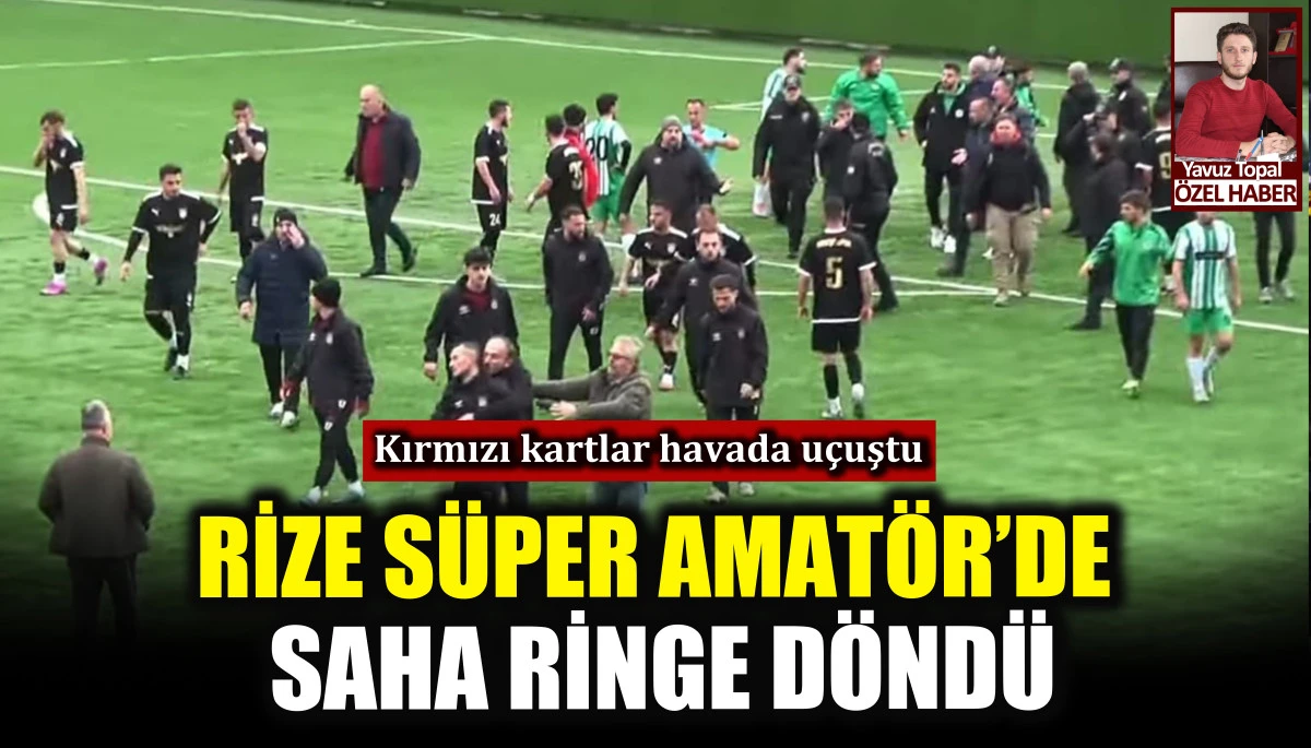 Rize S&uuml;per Amat&ouml;r&rsquo;de saha ringe d&ouml;nd&uuml;