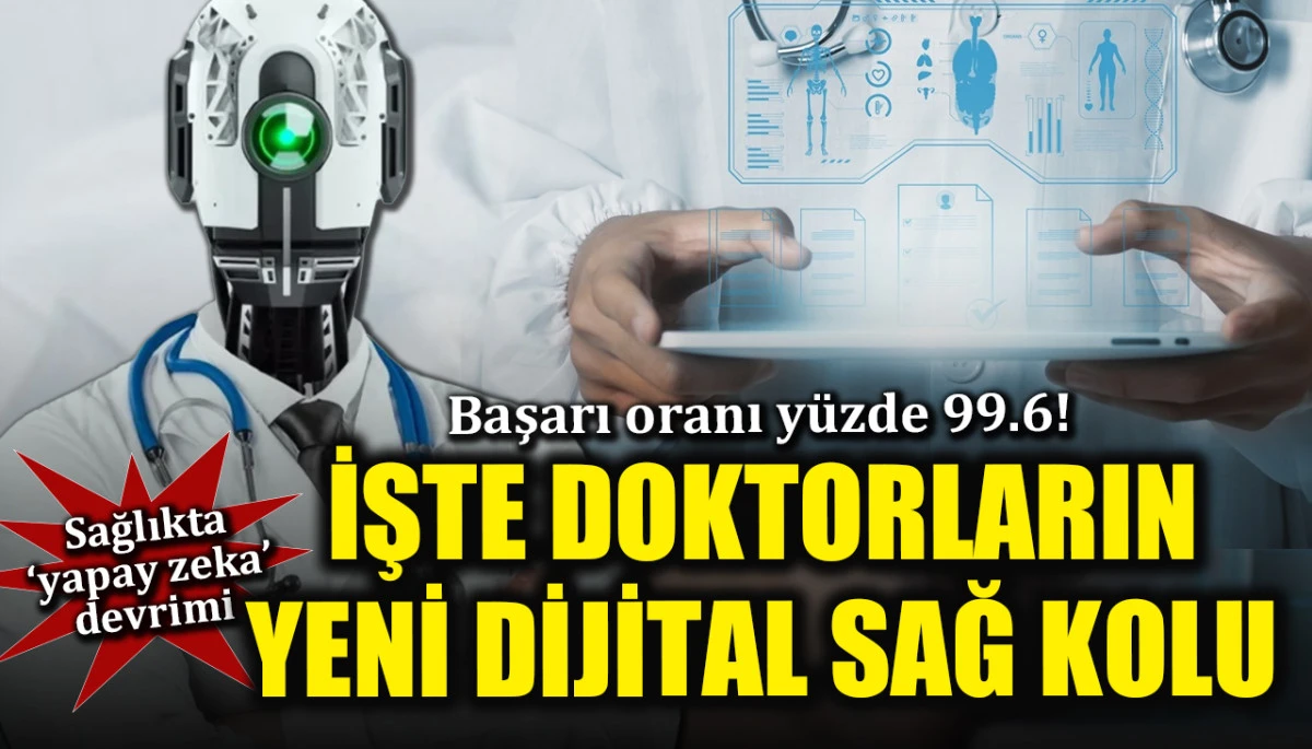 Sağlıkta 'yapay zeka' devrimi! İşte doktorların yeni dijital sağ kolu