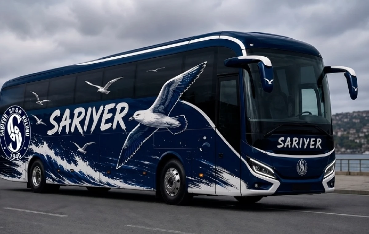 Sarıyer, takım otob&uuml;s&uuml;n&uuml;n tasarımını taraftara g&ouml;re belirleyecek