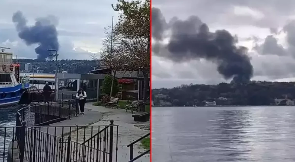 Sarıyer'de yangın paniği!