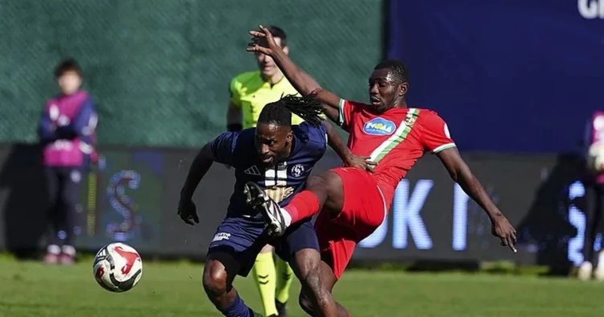 Sarıyer&rsquo;den altın değerinde 1 puan