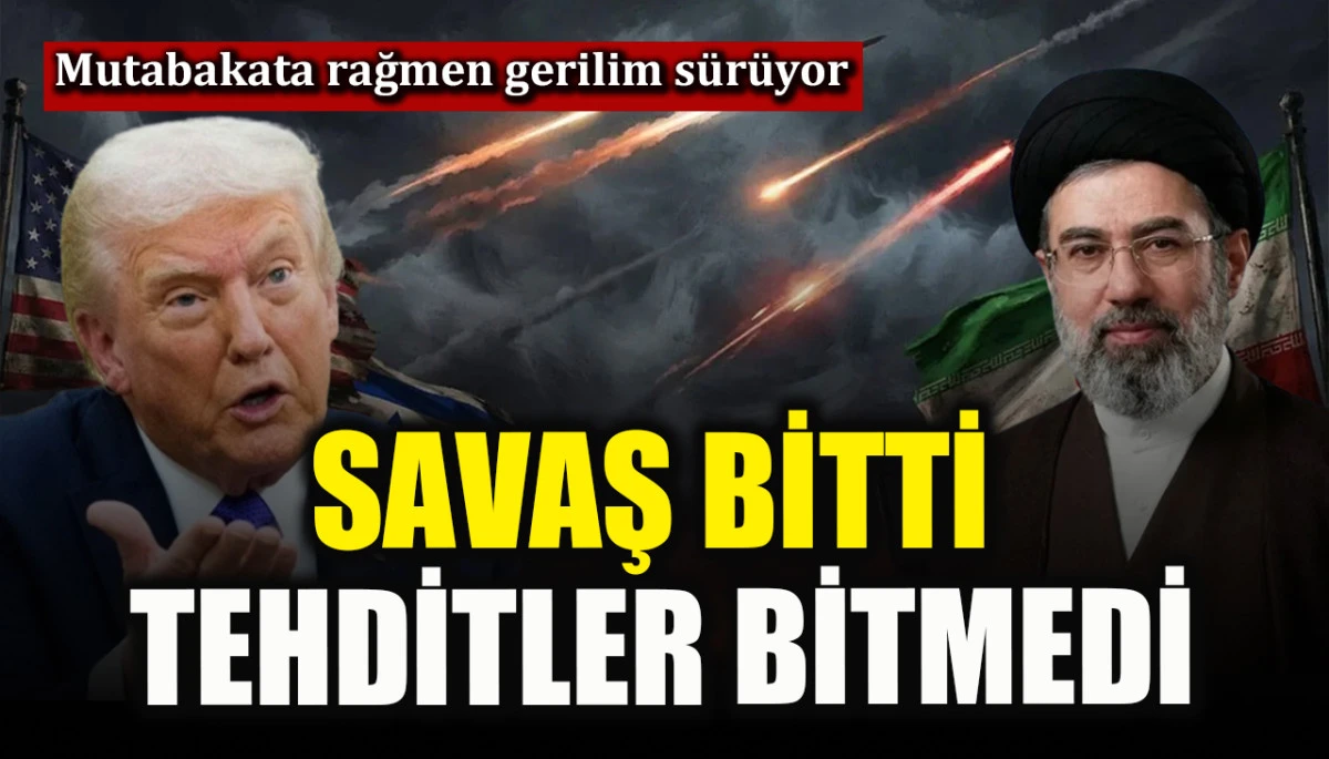Savaş bitti, tehditler bitmedi! ABD-İran gerilimi s&uuml;r&uuml;yor