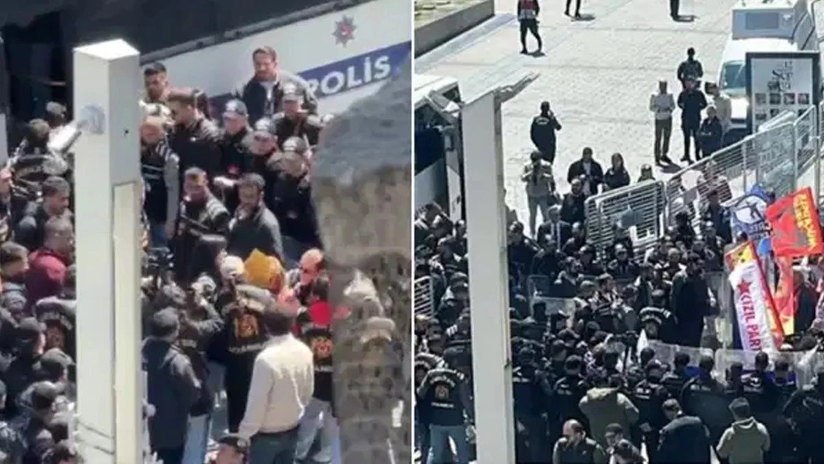 Taksim'de 1 Mayıs anmasına m&uuml;dahale: G&ouml;zaltılar var