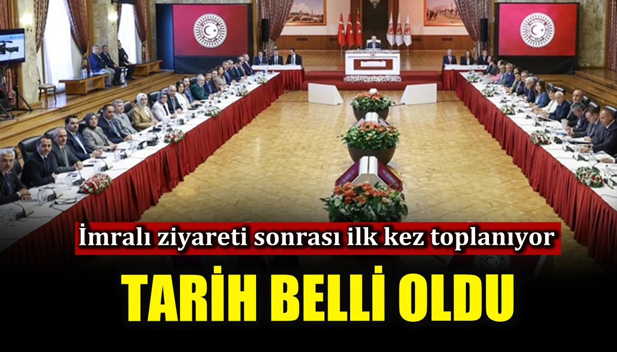 Tarih belli oldu! Komisyon İmralı ziyareti sonrası ilk kez toplanıyor