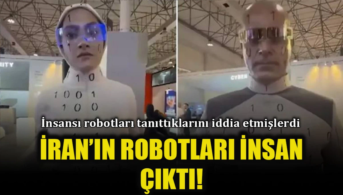 Teknoloji fuarında büyük skandal! Robotlar insan çıktı:  Gerçeği tek bir detay ele verdi