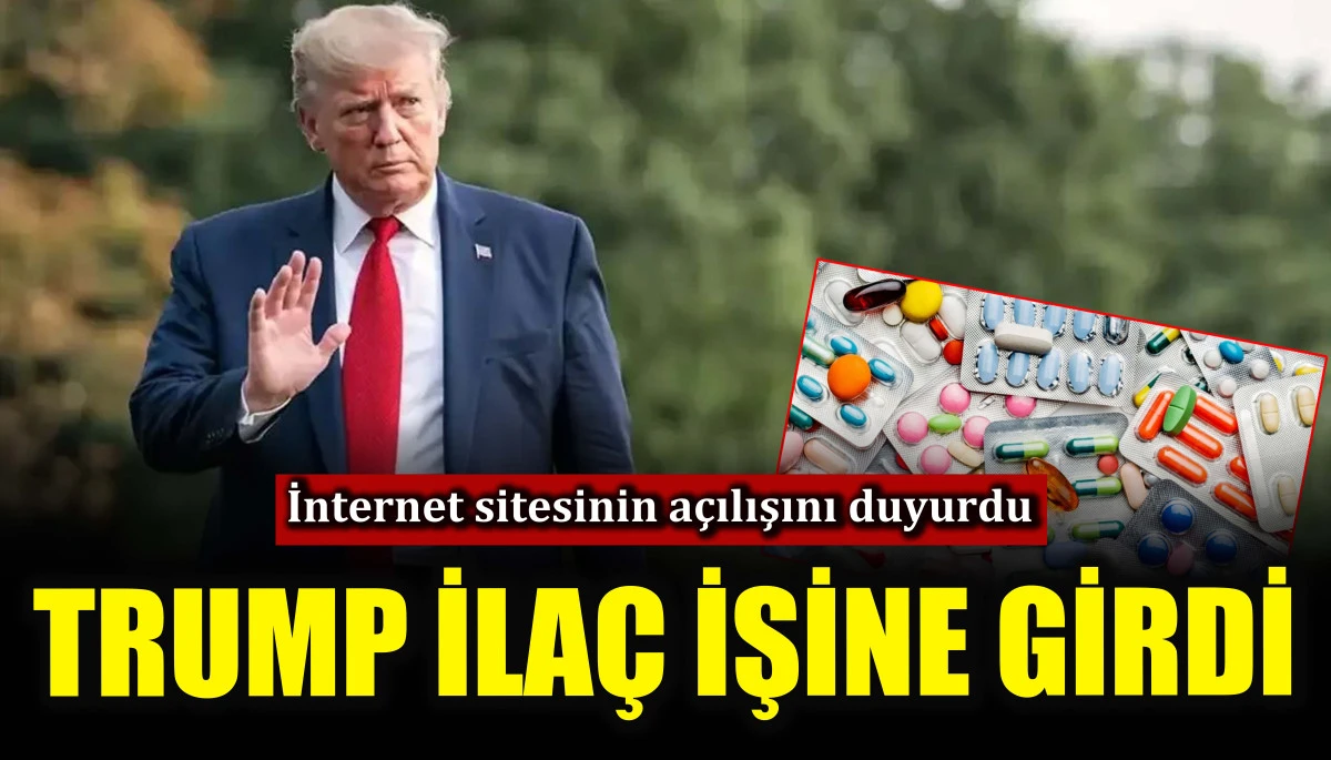 Trump ila&ccedil; işine girdi! İnternet sitesinin a&ccedil;ılışını duyurdu