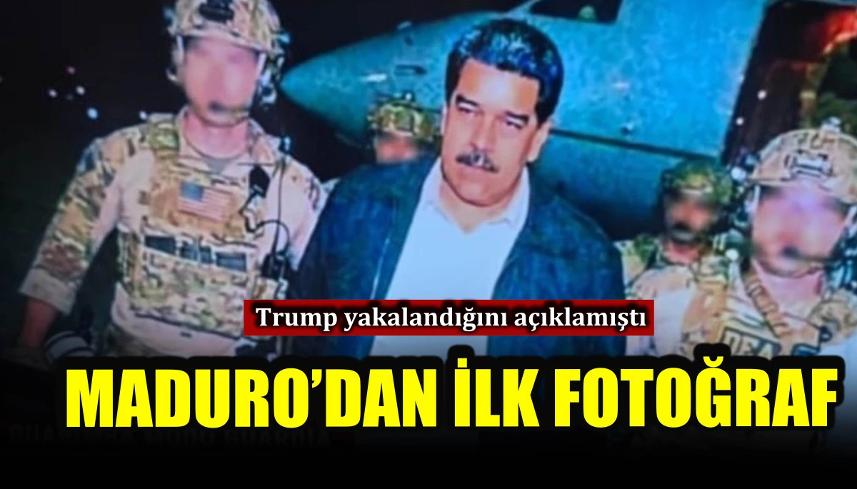Trump&rsquo;ın yakalandığını a&ccedil;ıkladığı Maduro&rsquo;dan ilk fotoğraf