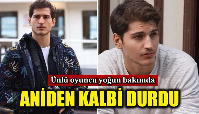 &Uuml;nl&uuml; oyuncu yoğun bakımda! Aniden kalbi durdu