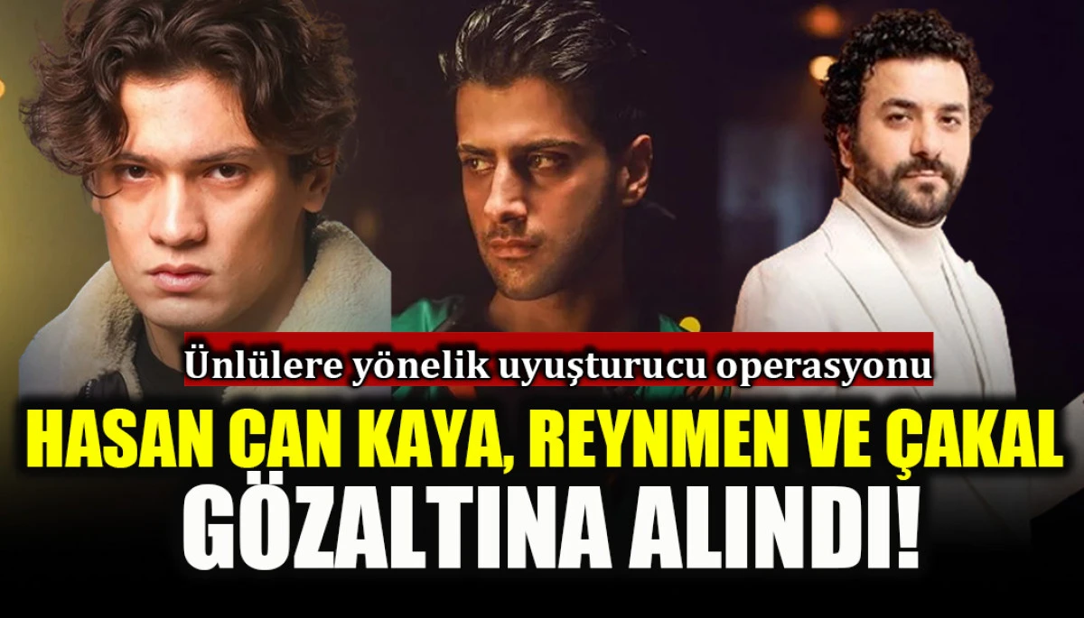 &Uuml;nl&uuml;lere y&ouml;nelik uyuşturucu operasyonunda &ccedil;ok sayıda g&ouml;zaltı!