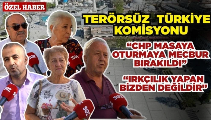 Vatandaş TBMM'de Kurulan Terörsüz Türkiye Komisyonu Hakkında Ne Düşünüyor?