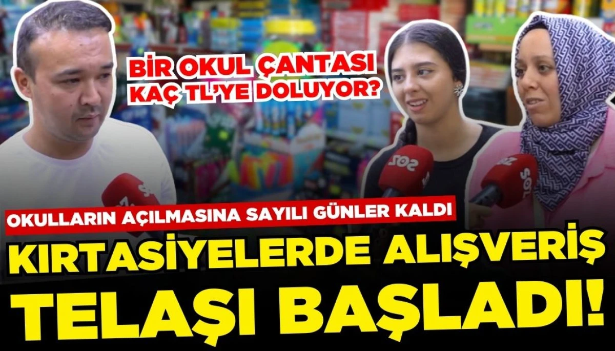 Velilerin Telaşı Başladı: Bir Okul Çantası Kaç TL'ye Doluyor?