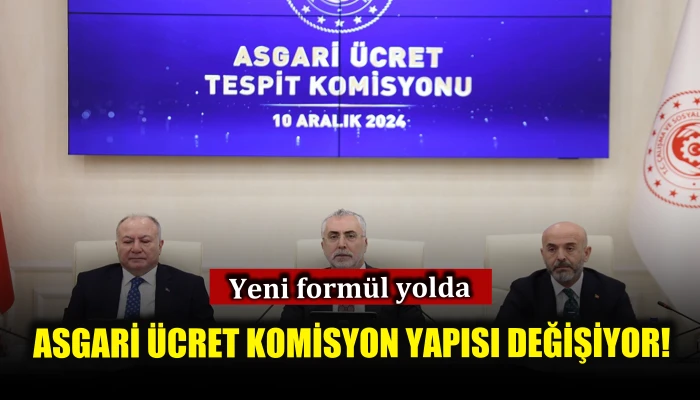 Asgari Ücret Komisyonu'nda yeni formül yolda!