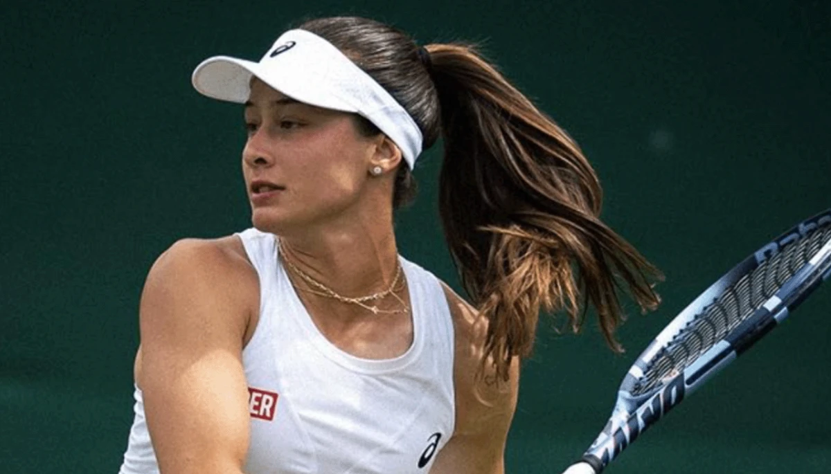 Zeynep S&ouml;nmez Wimbledon'da ikinci tura y&uuml;kseldi